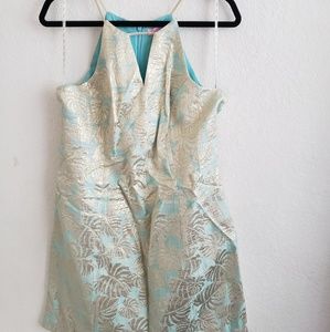 Lilly Pulitzer Metallic Patterned Dress